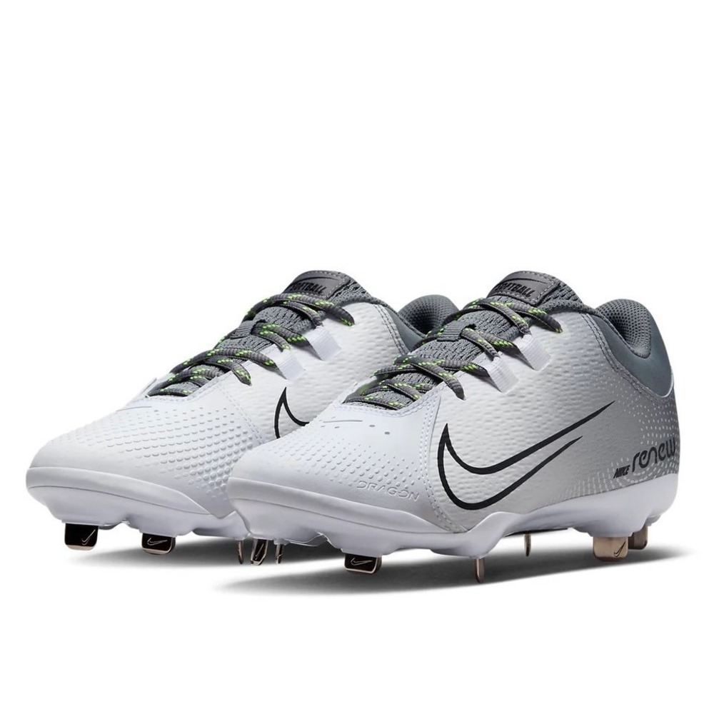 Size 7.5 Nike‎ HyperDiamond 4 Pro Cool Grey Volt Cleats CZ5920-002